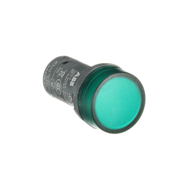 PILOTO VERDE LED INTEGRADO 110-130VDC 22mm IP66 CL2-515G 1SFA619403R5152