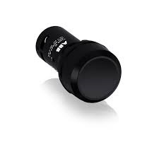 PULSADOR COMPACTO RASANTE BIZEL PLASTICO 1NA NEGRO CP1-10B 101SFA619100R1016 ABB