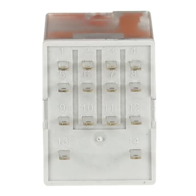 RELE ENCHUFABLE 14 PINES 4NA/NC 6A 250V, BOB. 230VAC CR-M230AC4 1SVR405613R3000 ABB - Imagen 2