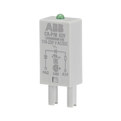 MODULO INDICADOR LED VERDE 110-230VAC/DC CR-P/M 92V, 1SVR405654R1100 ABB - Imagen 2