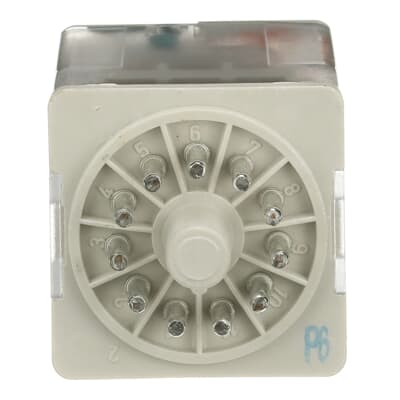 RELE ENCHUFABLE 11 PINES 3NA/NC 10A 250V BOB. 24VDC CR-U024DC3 1SVR405622R1000 ABB - Imagen 2