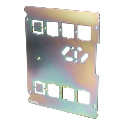 PLACA PARA ENCLAVAMIENTO INTERRUPTOR FIJO MIR-P PARA XT5 1SDA105122R1 ABB - Imagen 2