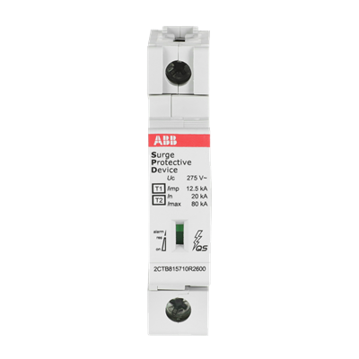 LIMITADOR DE SOBRETENSION OVR T1-T2 12.5-275s P QS 1P 230/400V 2CTB815710R1200 ABB - Imagen 3