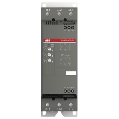 ARRANCADOR SUAVE 72A 30HP/22kW/230VAC 50HP/37kW/400VAC VN:600V PSR72-600-70 1SFA896113R7000 ABB - Imagen 2