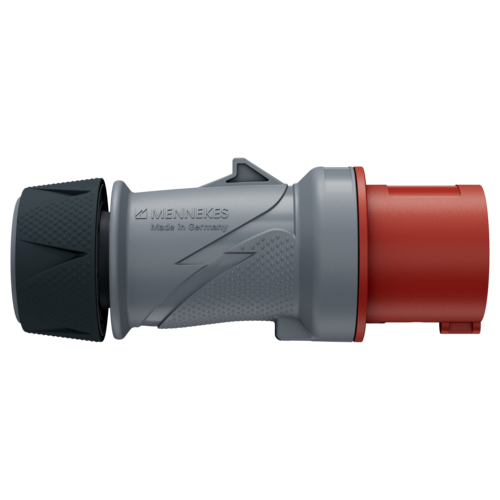ENCHUFE 16AMP 2P+T 415V ROJO 9H IP54 POWERTOP XTRA 13503 MENNEKES - Imagen 2