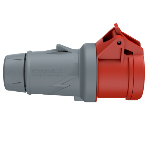 TOMA AEREO 32AMP 3P+T 415V ROJO 6H IP44 POWERTOP PLUS (2 CUERPOS) 3415 MENNEKES - Imagen 2