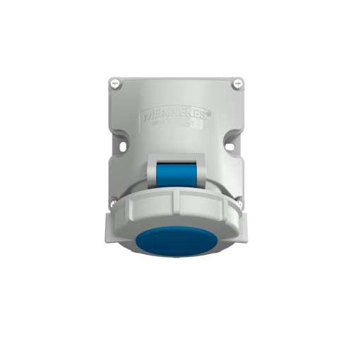TOMA VISIBLE 16AMP 2P+T 250V AZUL 6H IP67 9301 MENNEKES - Imagen 2